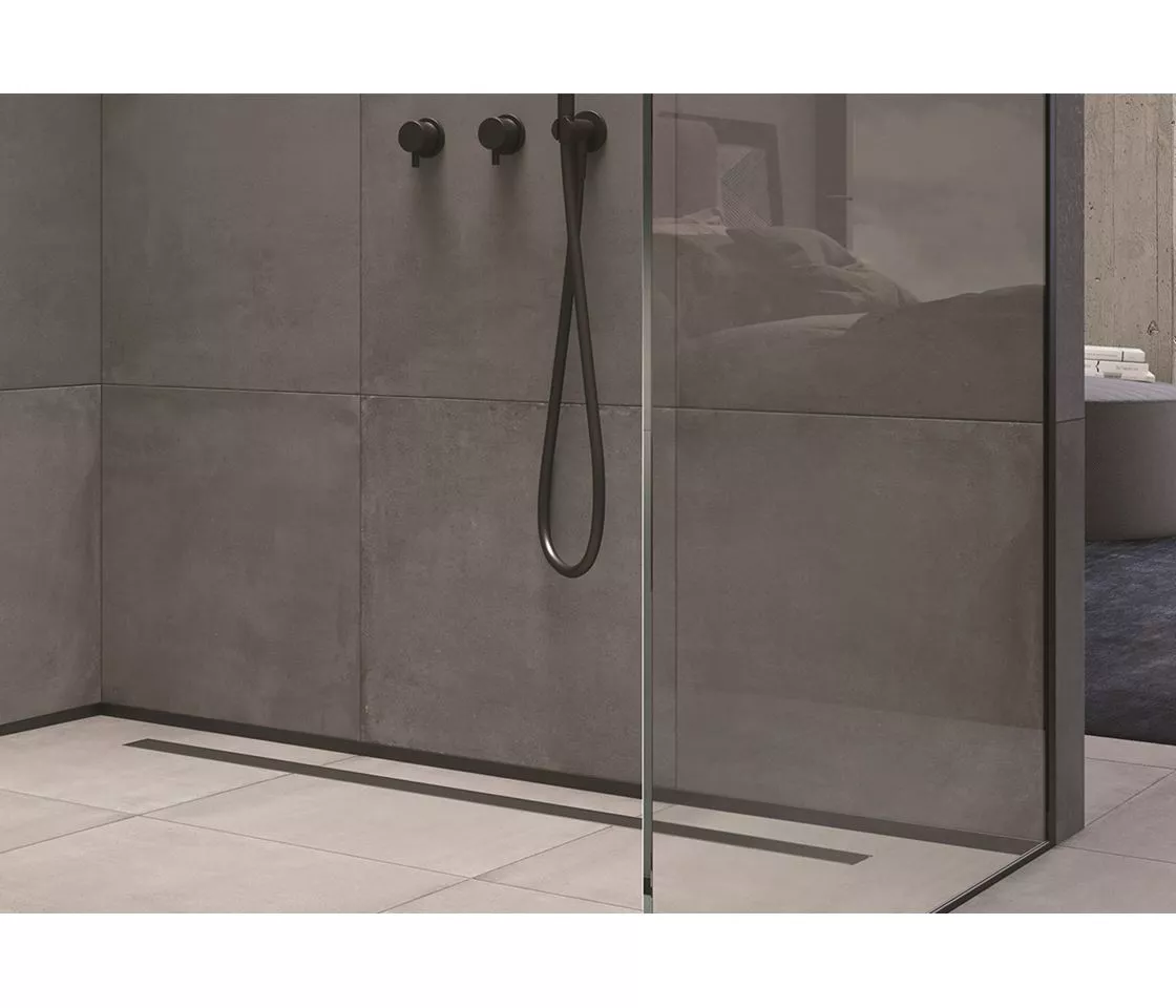 Wandprofil 125cm 11/23mm schw